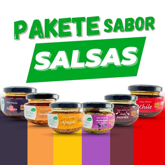 Pakete Sabor de Salsas - 6 pack